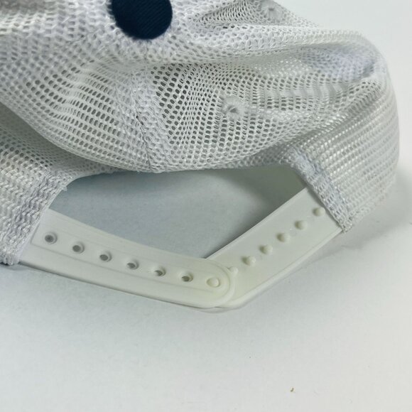 Champion White Strapback Hat Embroidered C Logo Adjustable Baseball Cap Unisex - Picture 4 of 6